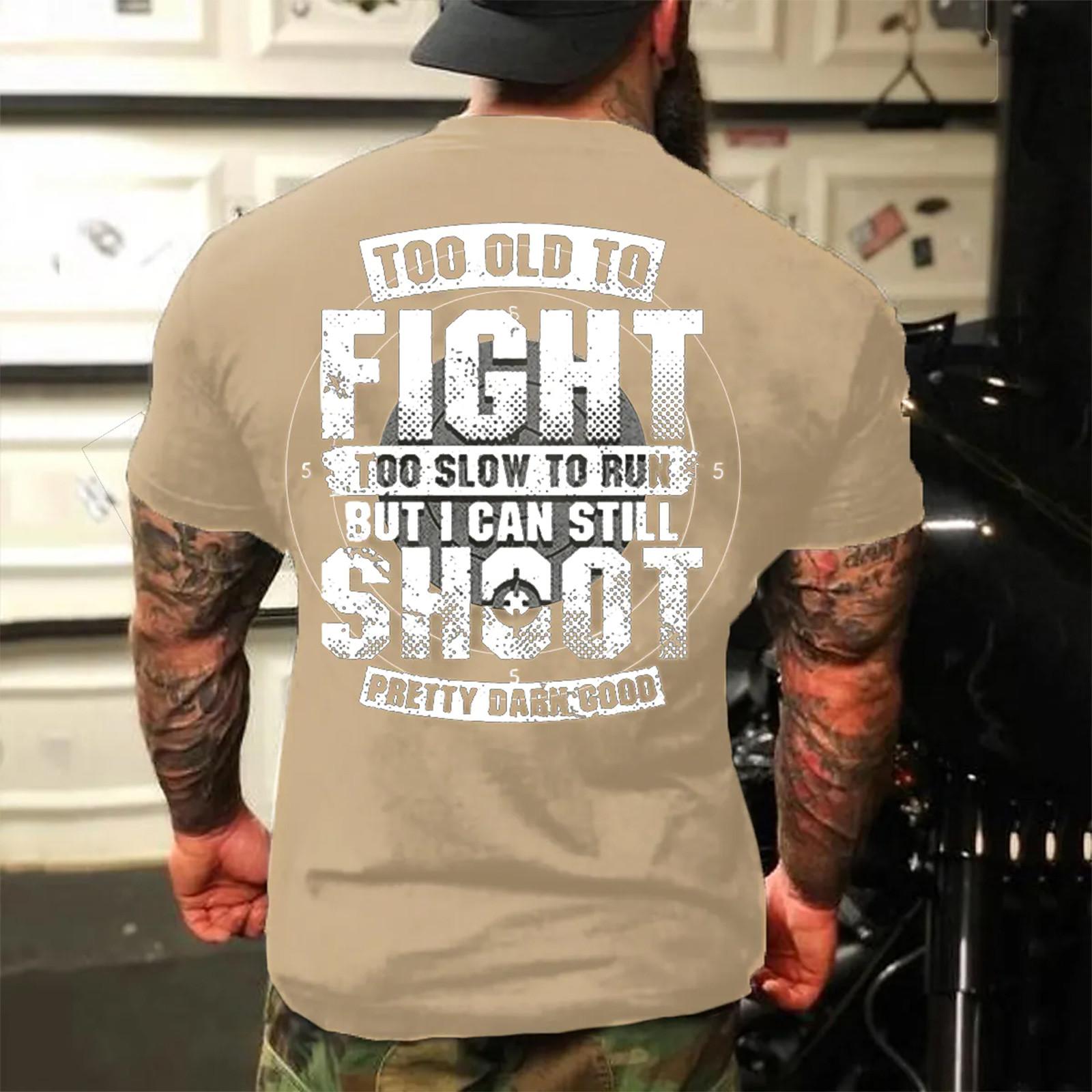 Мужская футболка с графическим текстом и 3D-печатью, уличная повседневная одежда с коротким рукавом и принтом на пуговицах, базовая одежда L бежевый