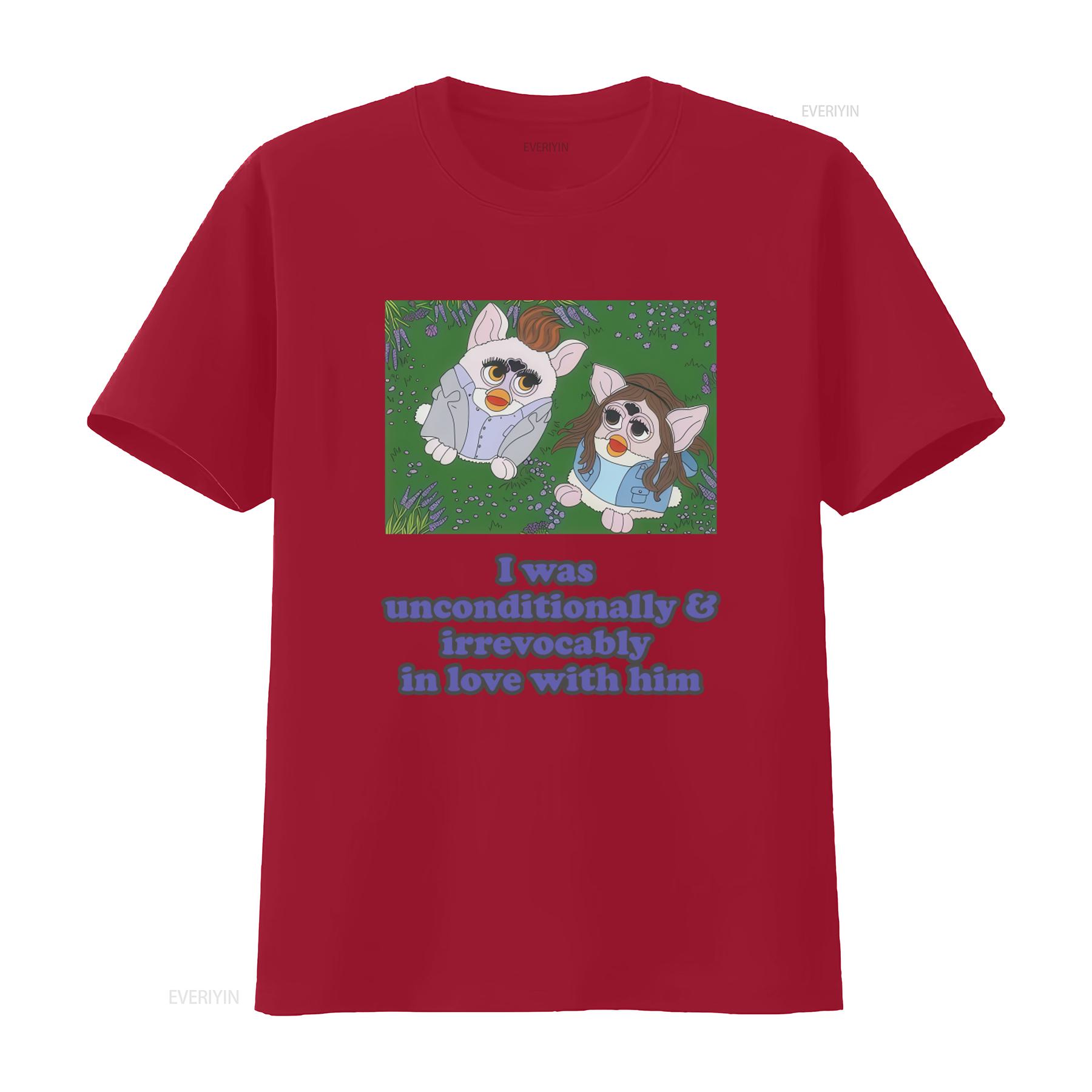 Twilight Furby T Shirt Bella Swan Edward Cullen In The Meadow I Was Unconditionally And Irrevocably Love With Him vintage S