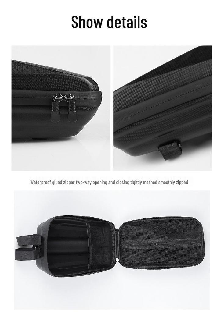 Universelle Hartschalen-Lenkertasche für Fahrräder und Roller