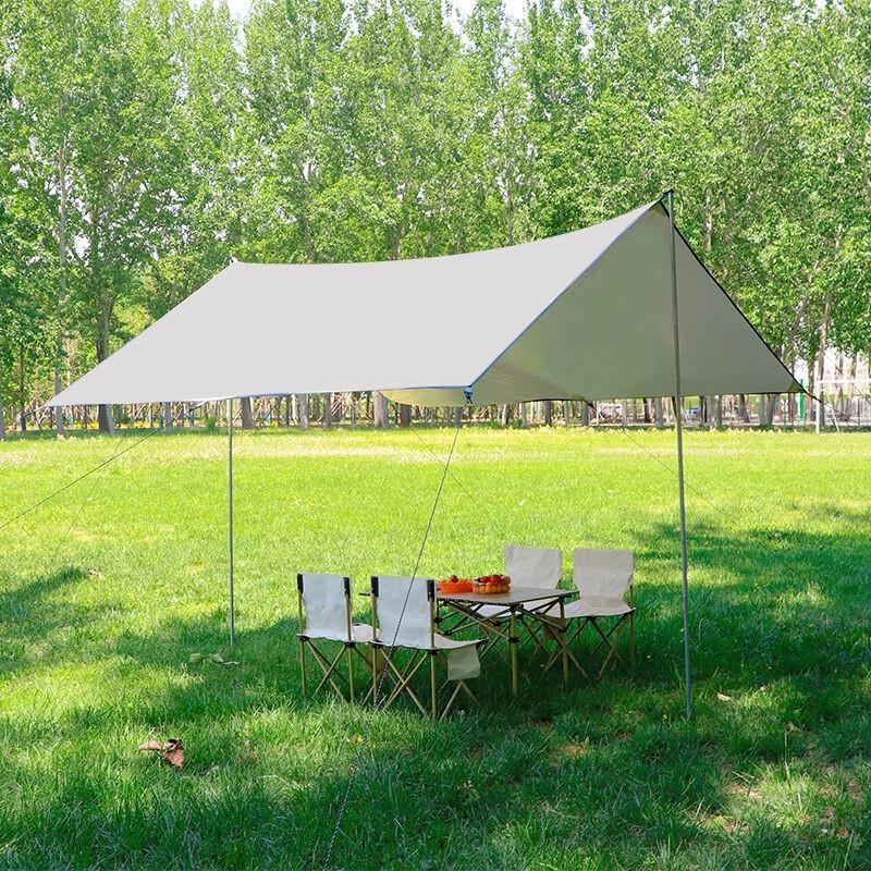 Upgraded Square Oxford Cloth Sunshade Canopy