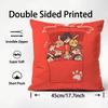 Anime Haikyuu Cartoon Cushion Cover Pattern Printed Pillowcase for Living Room Sofa Cushion Cover & Bedroom Decor