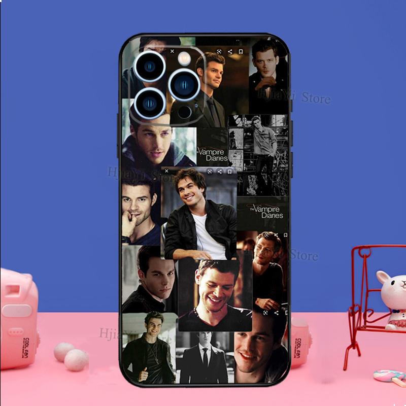 The Vampire Diaries Phone Case For iPhone 16 15 12 13 Mini 11 14 Pro XS Max Plus X XR Silicone Cover