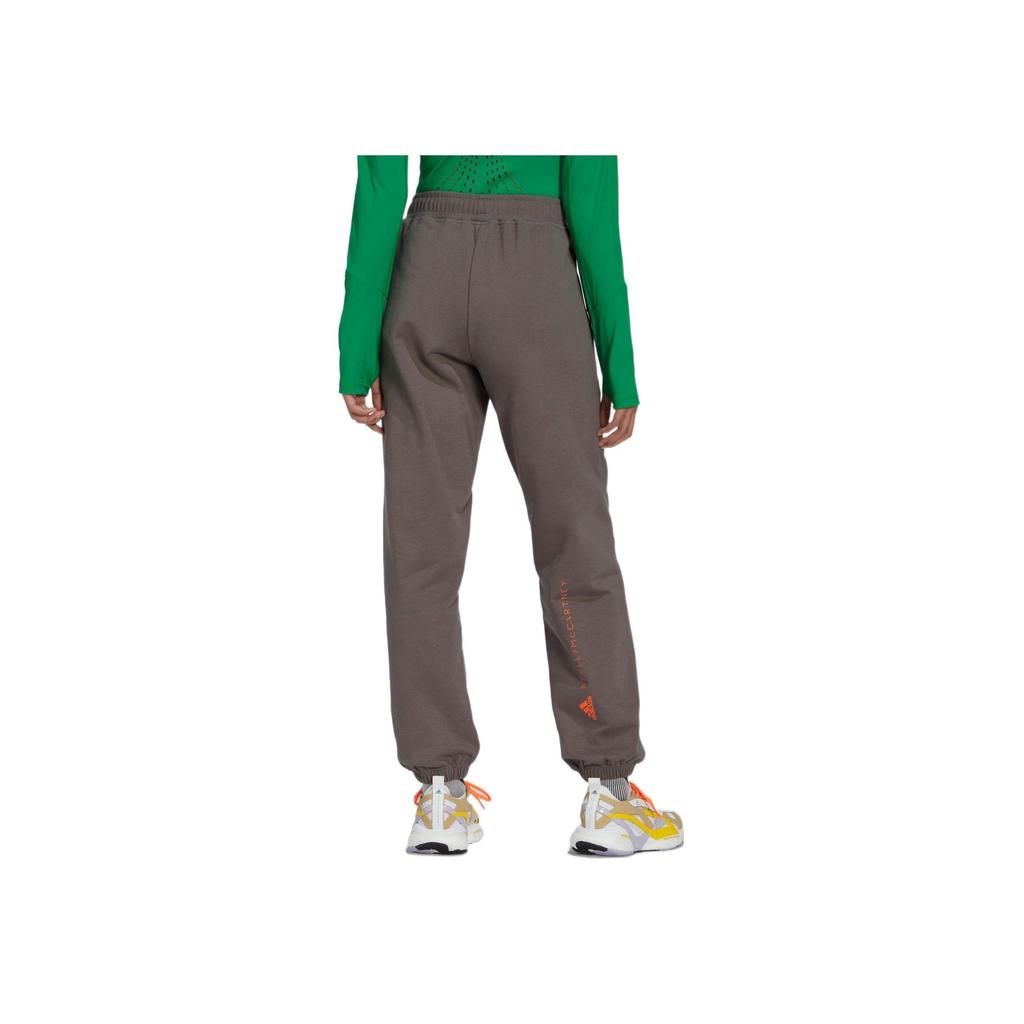 adidas Od Stelly McCartney Stella McCartney Elastické tepláky s potiskem Unisex Spodní díl Hnědá IB5909