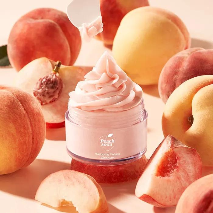 Subuji Cleanser 3in1 Pack Cleanser_[24h Moisturizing Duration] Peach Soda Whipping Cream Cleanser 100g