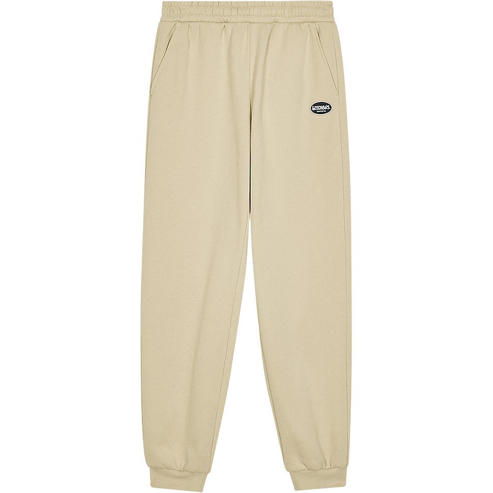 Skechers Fleece Lined Cuffed Warm Windproof Knitted Sports Pants Women bottoms Irish-Cream L424W149-028R S