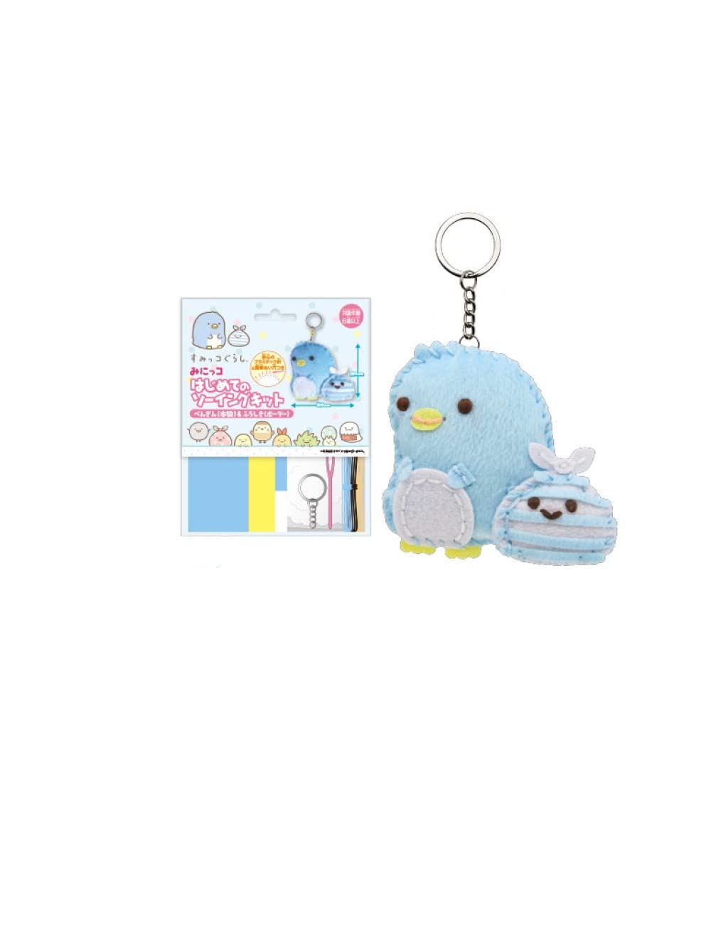

Onoue First Sewing Kit for Beginners Penguin Genuine and Furoshiki Border Man s -