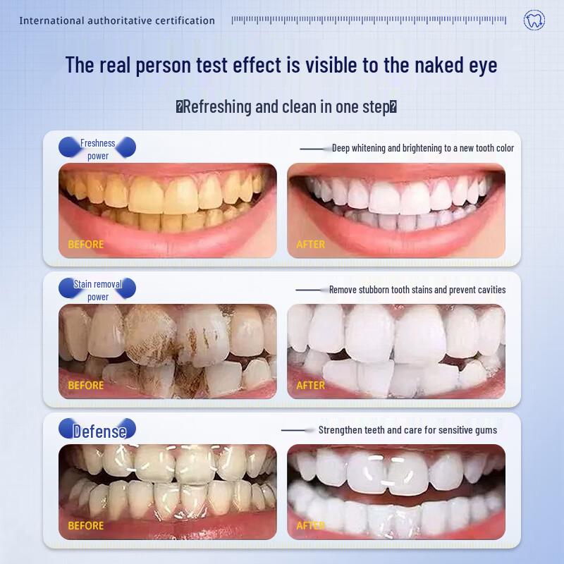 Wuyang Sea Salt Baking Soda Whitening Toothpaste