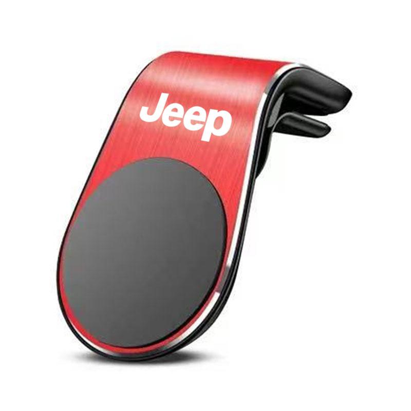 AFV1 Magnetic Car Phone Holder Car Air Outlet Phone Stand Clip For Jeep Grand Cherokee Wrangler JK Gladiator Compass Renegade Patriot