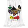 Gohan Blanket Dragon Ball Z Goku Vegeta DBZ Wool Awesome Warm Throw Blankets for Coverlet Spring Autumn