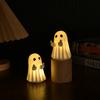 Luminous Ghost White Ghost Festival Party Decoration Courtyard Ornament Study Desk Decoration Small Ornament Luminous Ghos