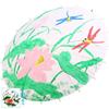 1Pcs Wedding Birthday for Baby Shower DIY Handmade Long-handle Painting Supplies Photography Prop Dance Prop Paper Umbrella