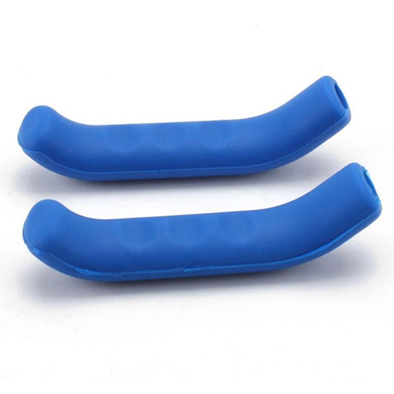 Silicone MTB Bike Bicycle Brake Lever Grips Protector Sleeves Covers Protect Use