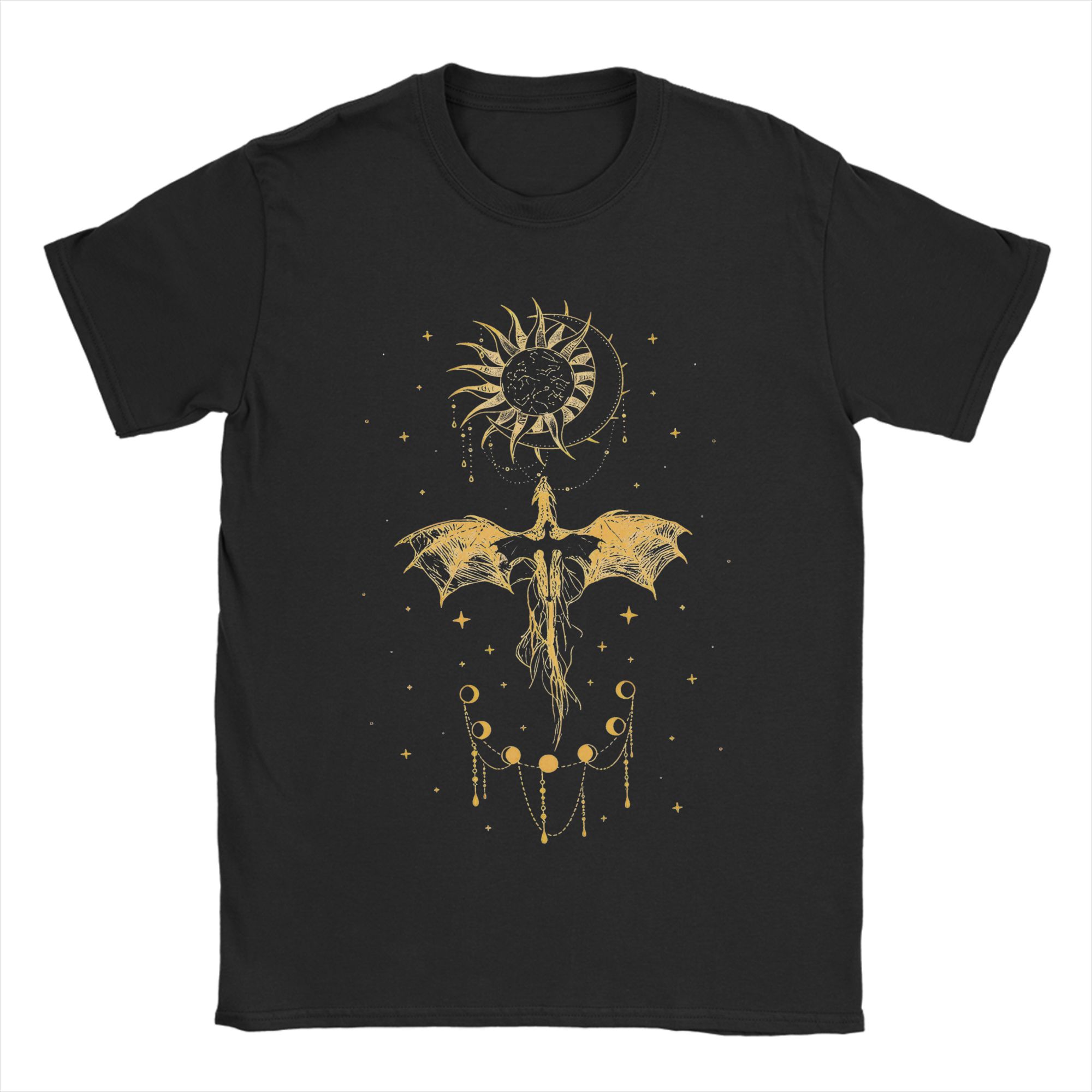 

Basgiath War College T Shirts Tairn Basiath Fourth Wing Pure Cotton Clothing Short Sleeve Round Collar Tees 6XL T-Shirt 4XL