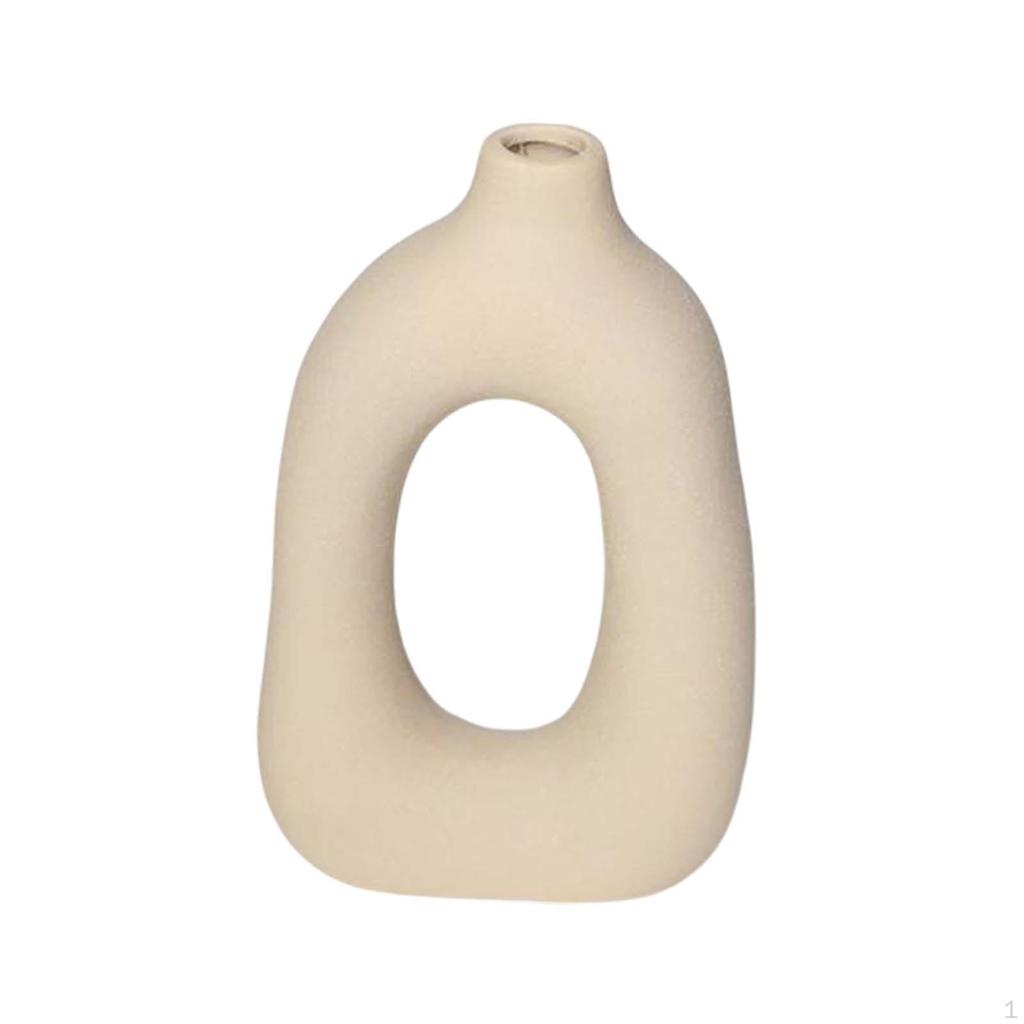 Creative Art Vase Container Modern Sculpture for Desktop Kitchen Interior Dining