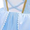 Girls Princess Costumes Puff Sleeve Fancy Birthday Party Dress Up With Accessories