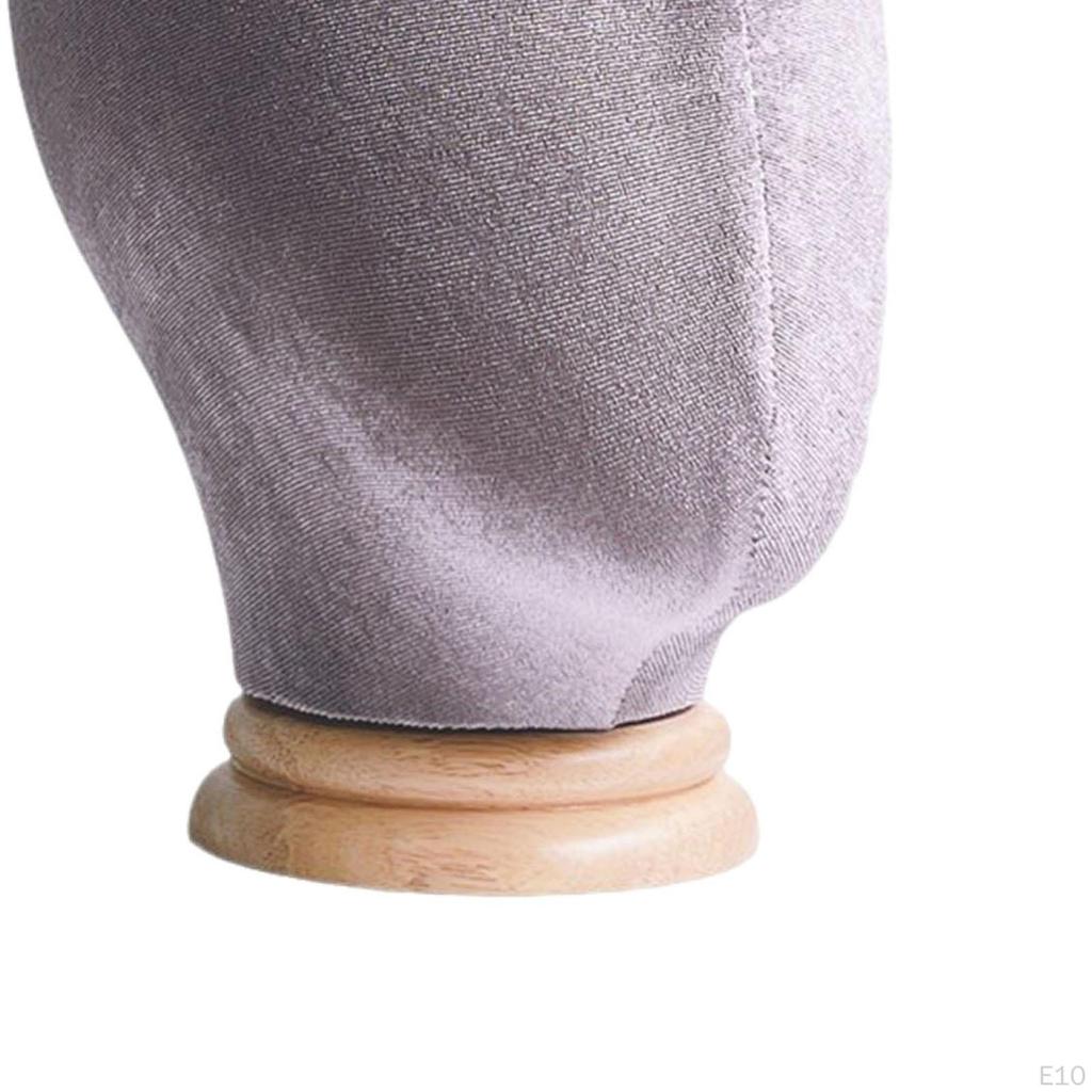 Hairpiece Stand for Wig Display Head Headphones Rack Styling Manikin Hat