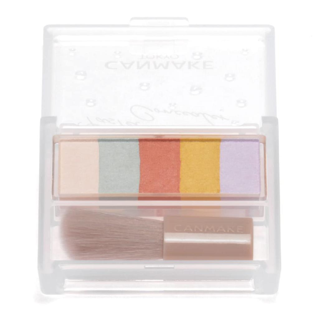 Canmake Pastel Veil Concealer 02 Beige Powder Concealer Color Control Moisturizing 1.85g