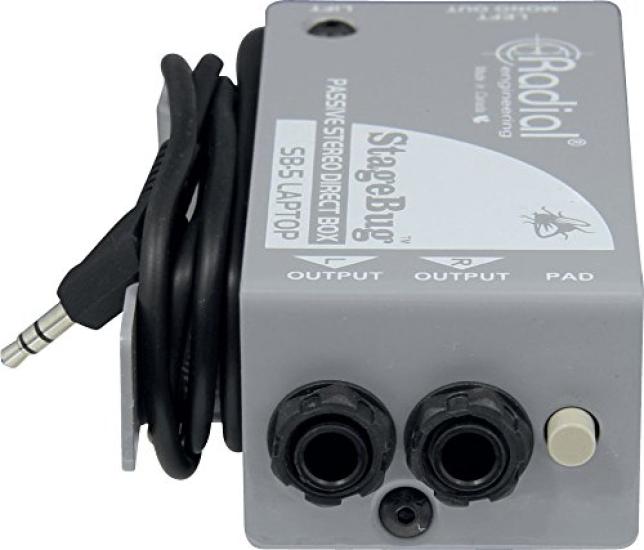 RADIAL StageBug Sidewinder DI Box for SB-5 PC/Tablet