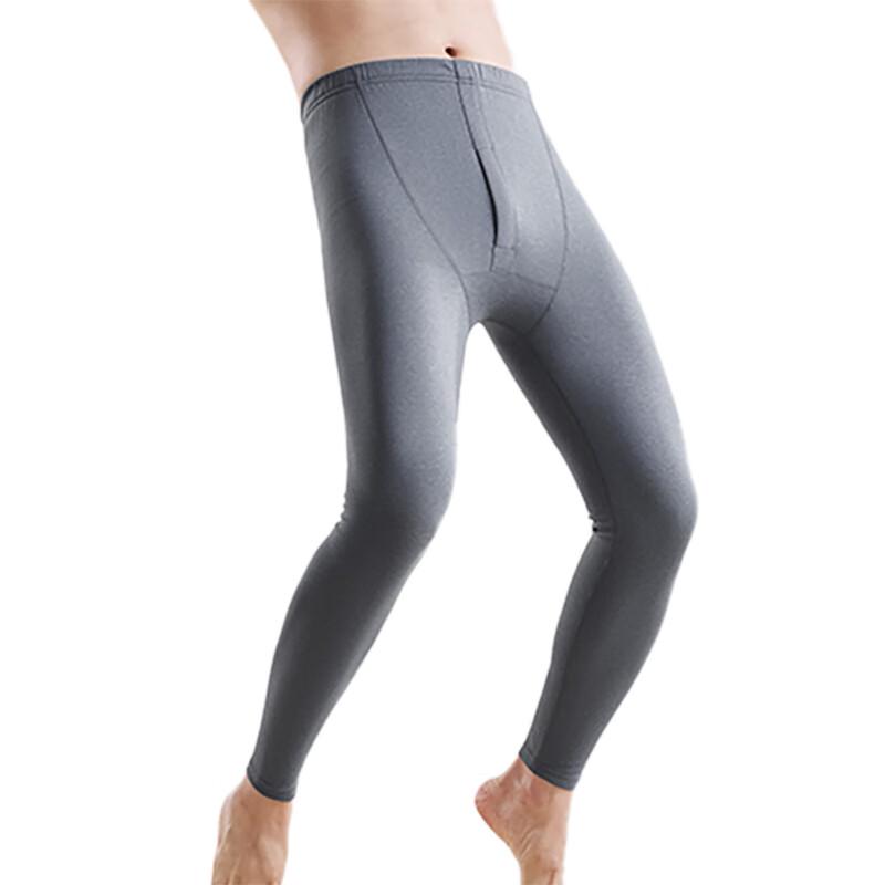 Men's Cashmere Silk Blend Slim Fit Thermal Pants