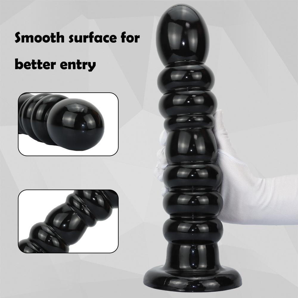 Large Anal Beads & Butt Plug Combo, Anal Sex Toy for Men Women, Beginner To Expert Prostate and Backdoor Pleasure