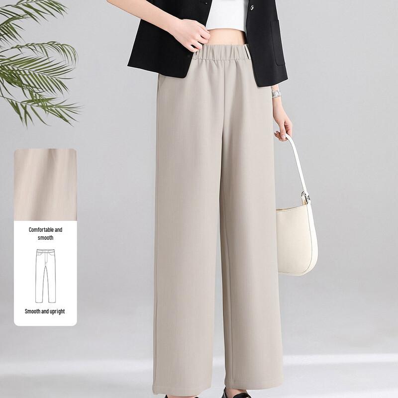 SNOWFLYING Women s Cooling Breathable Wide-Leg & Straight-Leg Trousers M