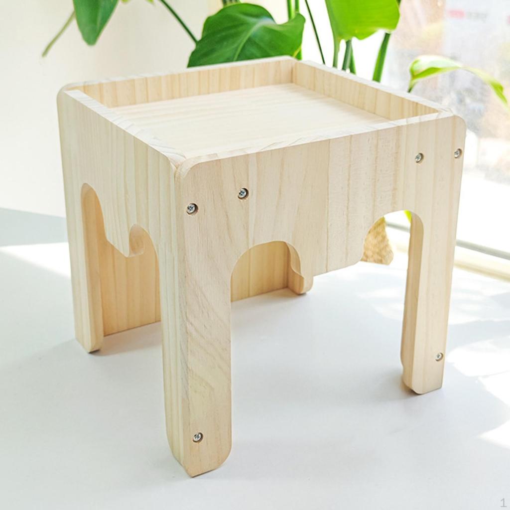 Kaninchenhaus Lebensraumdeko Höhle Zubehör Stabiles Hamsterversteck Kleintiere Aktivitätsspielzeug für Rennmaus