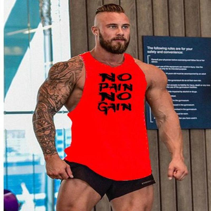 Men's Plus Size Sleeveless Sports Vest for Summer Fitness and Basketball
