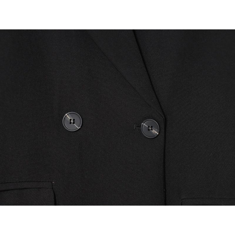 European & American Style 2025 Autumn/Winter Oversized Double-Breasted Casual Blazer