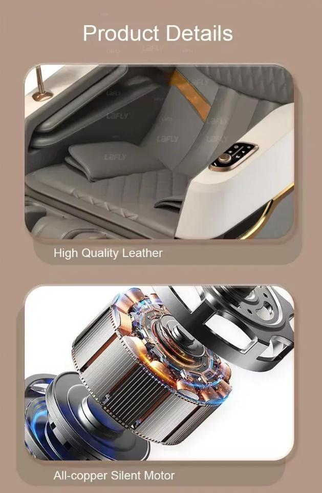 3 Years Warranty 4D 8 Presumed Point Massage Track Massage Chair Zero Gravity Massage Armchair Full Body Airbag Massage Sofa Touchscreen Office