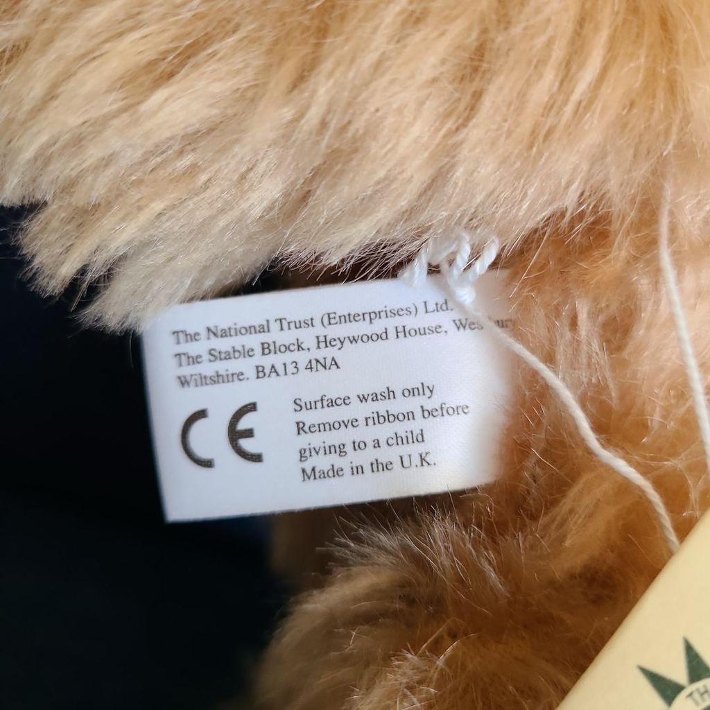 [USED] Teddy Bear Made In England