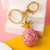 - Creative Set Pineapple Car Women's Bag Metal Pendants Accessories Small Gift Bag Charm
