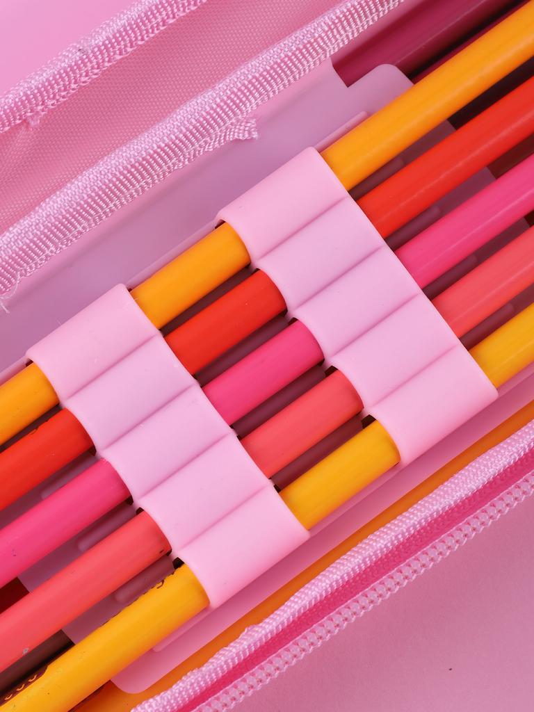 Plastic Waterproof Pencil Case Kawaii Pencil Case Back-to-school Pencil Case School Supplies Stationery Pencil Case Trousse