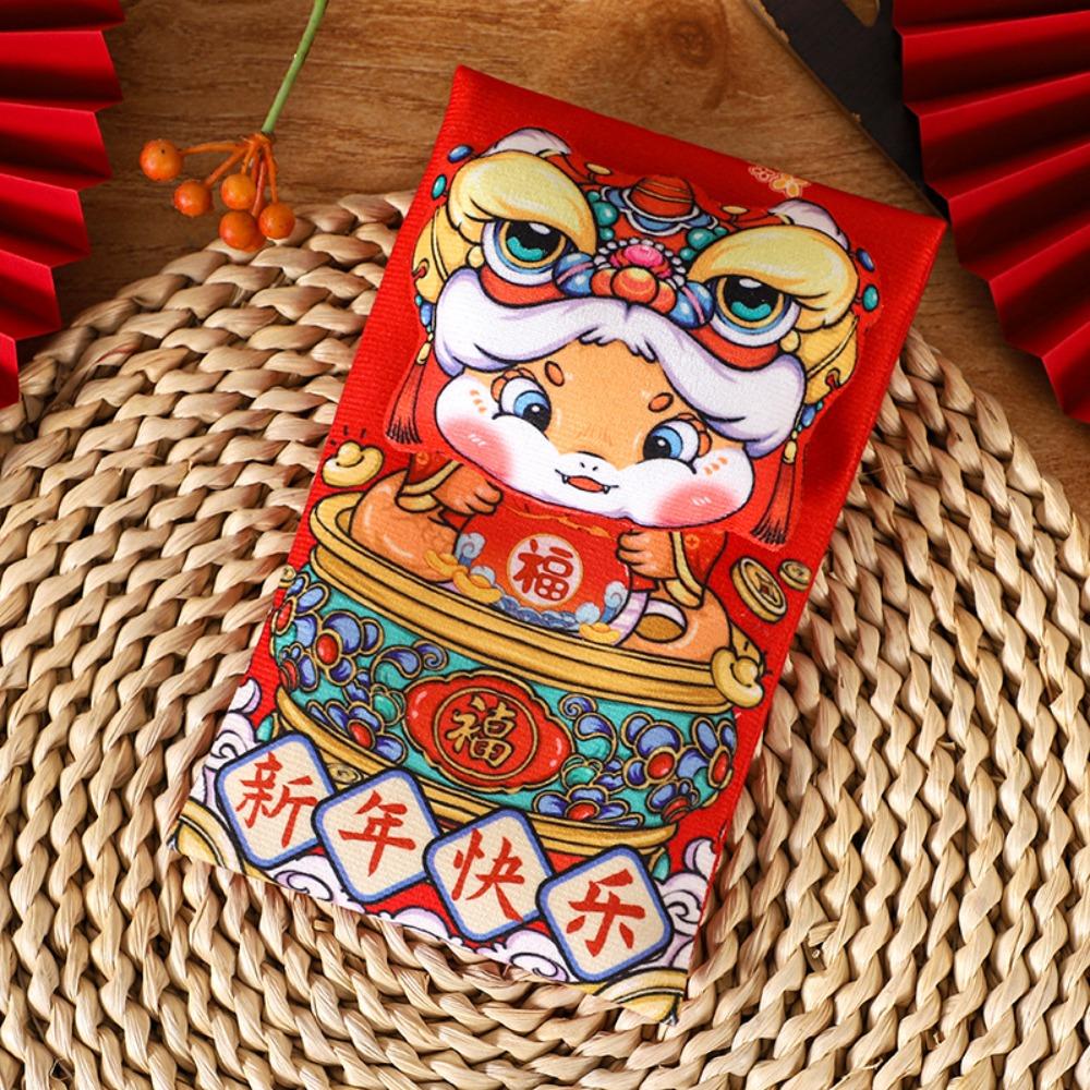 Cute Cloth Red Envelope Vertical Horizontal Money Pocket Red Red Envelope Bag New Year