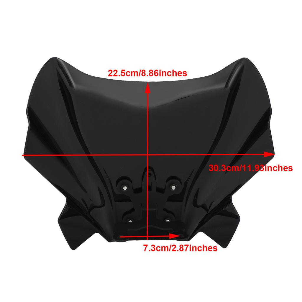 ABS Motorcycle Windshield WindScreen Fit for Benelli 502 C 2019-2021