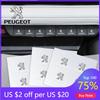 2026 Het Bilklistermärke Bilinteriör Dekoration Klistermärken Märken Emblem Bilstyling För Peugeot 308 408 508 RCZ 208 3008 2008 206 20