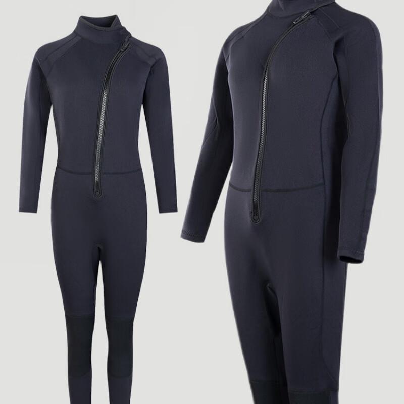 WEZHO 3mm Front Zipper Full Body Wetsuit