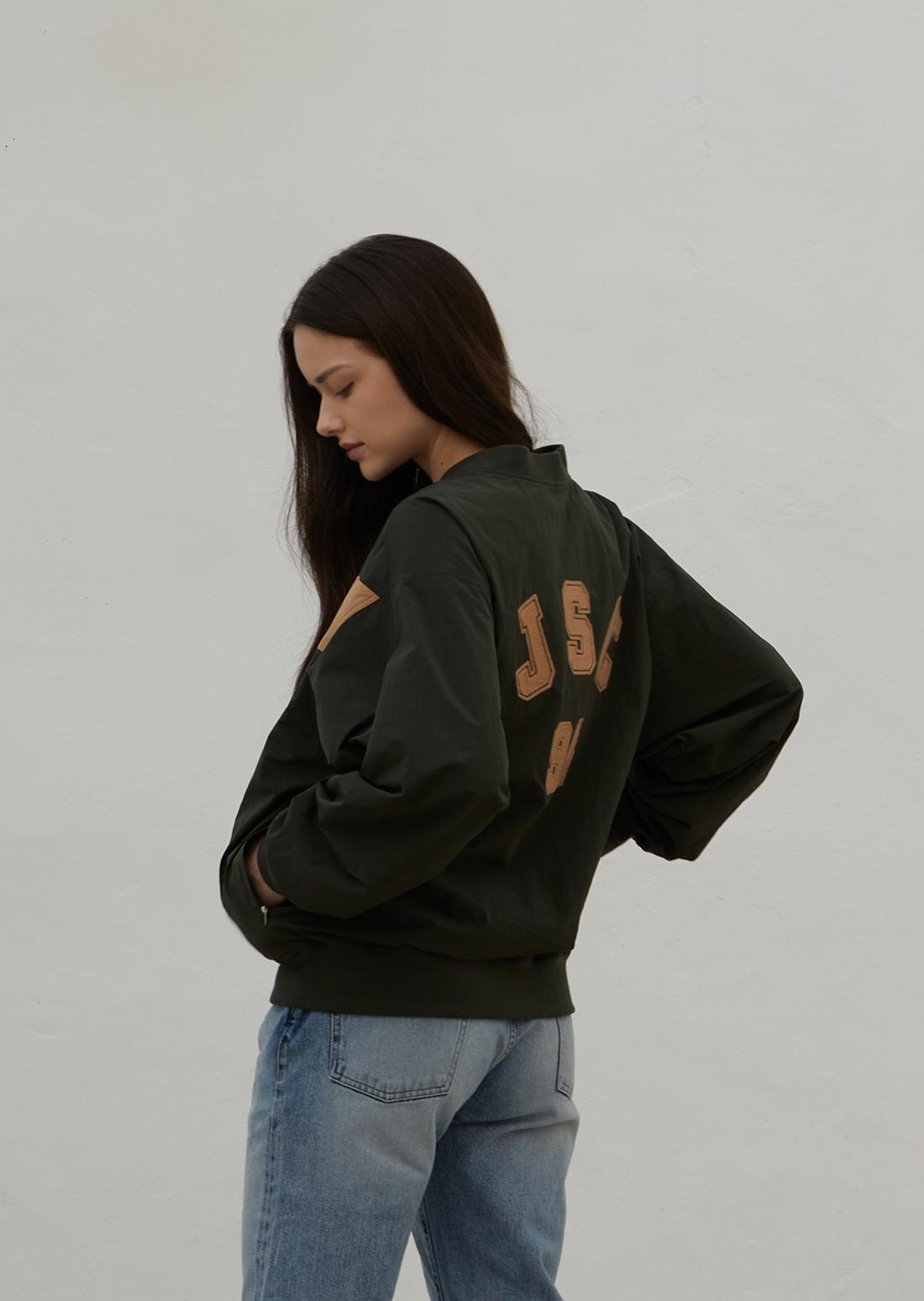 Junesi Sports Club Jsc V-Neck Pullover Windbreaker (Deep Green) L