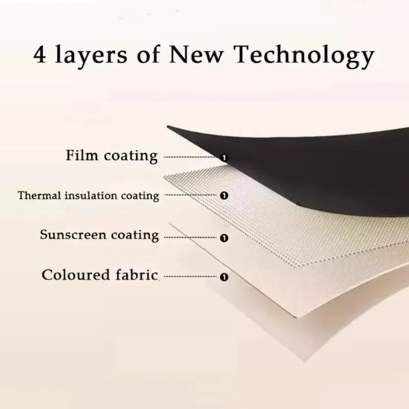 1Pcs Blackout Curtains High Shading Living Room Partition Window Bedroom Hook Curtain Home Decoration Cortinas Para La Sala