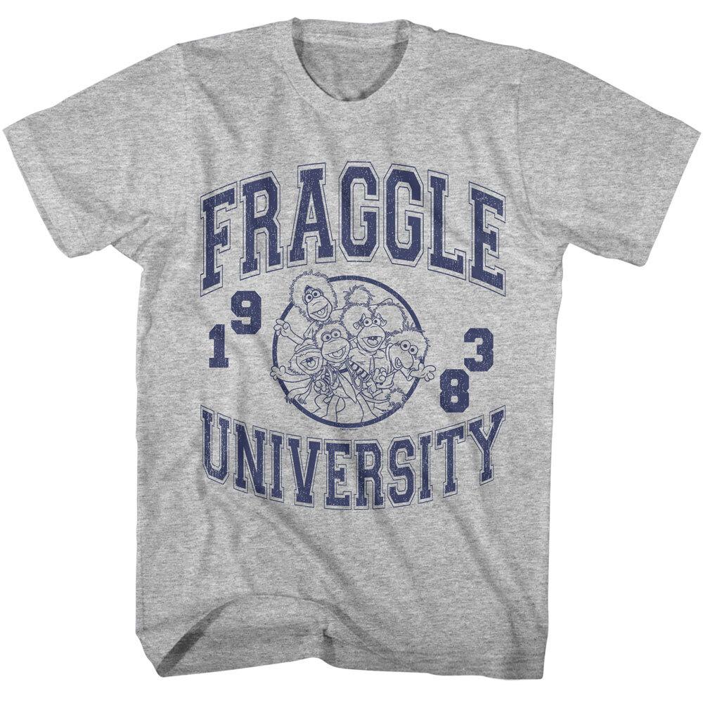 Fraggle Rock Jim Henson 80 Puppeteer 1983 Fraggle University Men T Shirt XXL