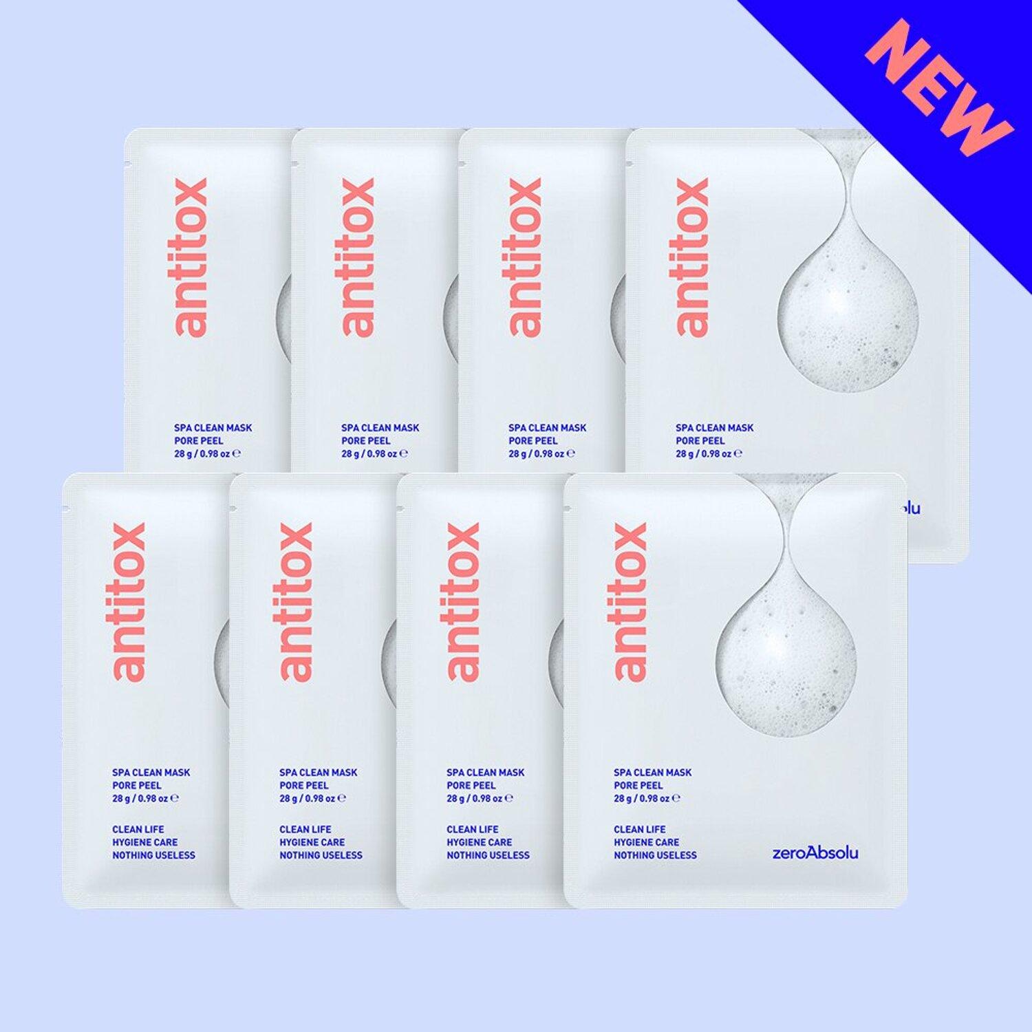 

ZEROABSOLU Antitox Spa Clean Mask Pore Peel 8P