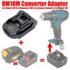 DM18M Battery Adapter for Dewalt 18V-20V & for Milwaukee 18V M18 Lithium Batteries To Work for Makita 18V Cordless Power Tools
