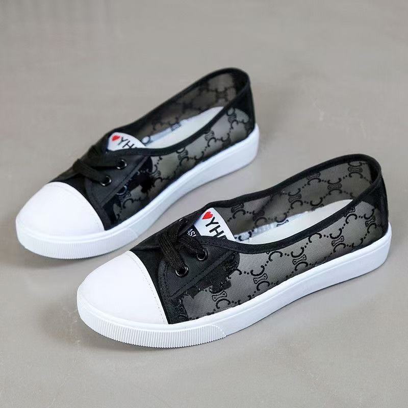 Women'S Canvas Casual Sports Shoes, Lightweight Low-Cut White Shoes, Suitable for Outdoor Activities, Home Use, And Lazy Shoes, Women Shoes