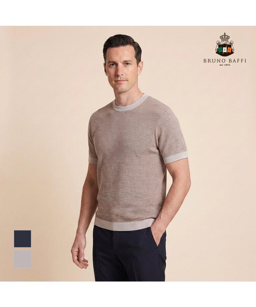 BRUNOBAFFI Linen Effect Light Knit_Mnubr3M2311
