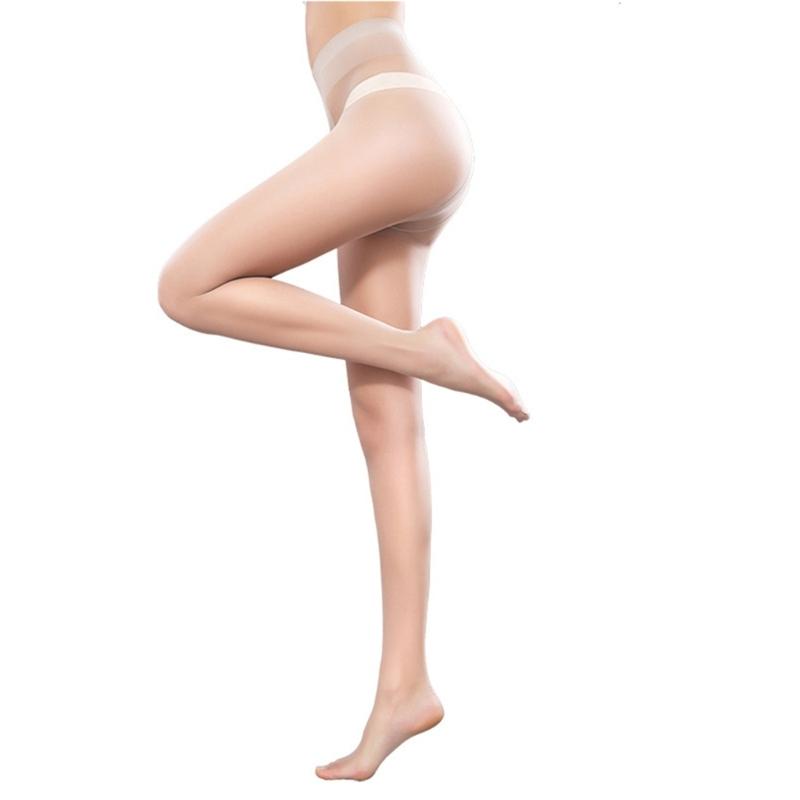 Women Ultra Thin Seamless T-Crotch Sexy See Through Pantyhose Summer Invisible Stretchy Sheer Tights Stockings Hosiery