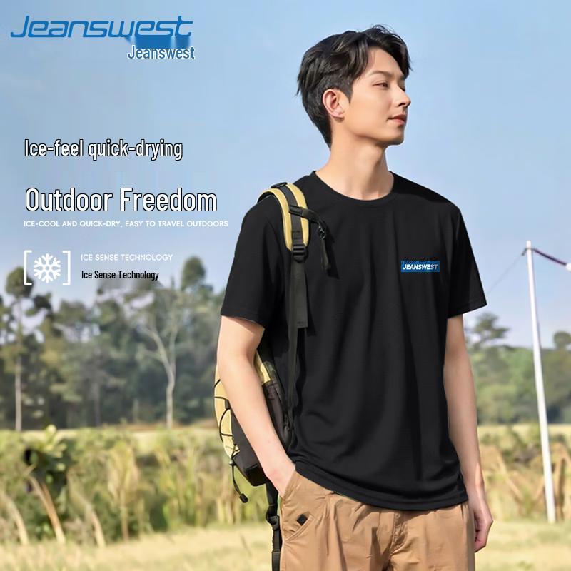 

Jeanswest Men s Mesh Short Sleeve T-Shirt L