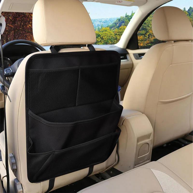 

Car Back Seat Organizer Tissue Box Seatback Attachment Behind Seat Organizer Washable Auto Travel Tidy Pouch Pocket For Phones United States
