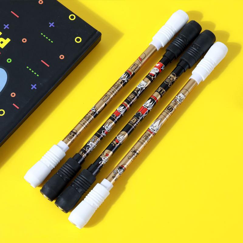 Lustiger drehender Gaming-Stift für Anfänger, Studenten, zum Stressabbau, rotierende Stifte, Schreib-Gelstift, Schreibwaren