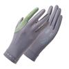 Sun Protection Gloves for Women Spring and Summer Outdoor Cycling  Ice Silk UV Protection Full Finger Exposed  Cool Thin Gloves