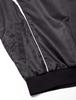 SSK Short Sleeve Shirt Black and White Size S Size Men's Pre-Jean Half-Zip (Mesh Lining), (9010), (Japan Small)