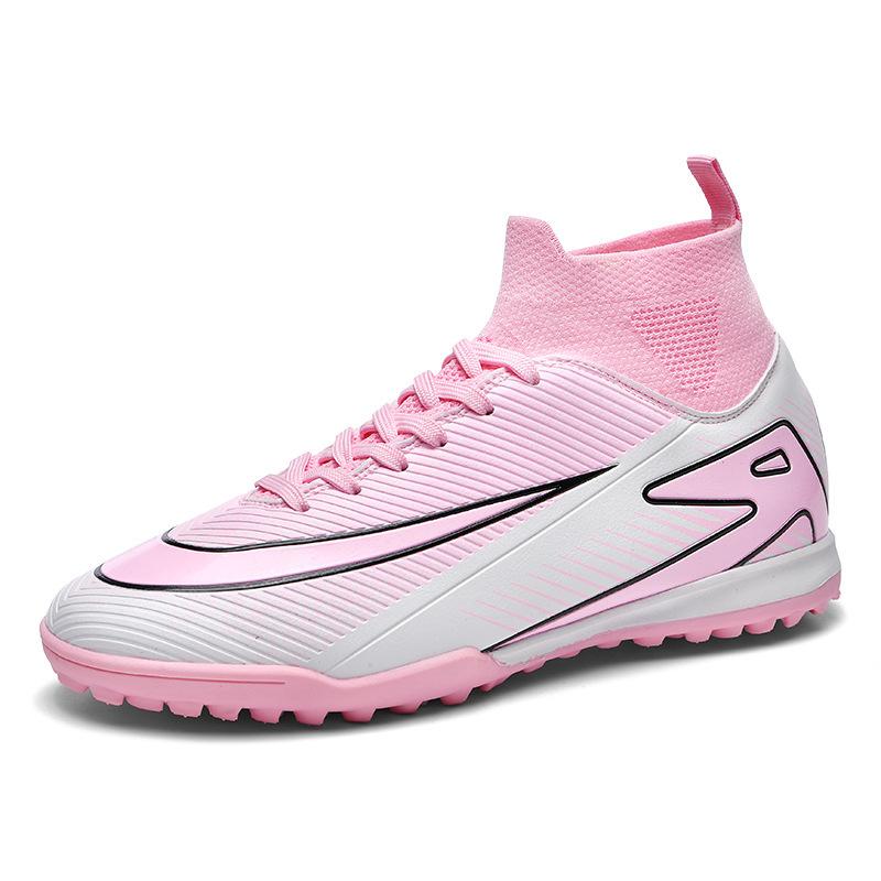 Indoor And Outdoor Women'S Game Short Nail Football Shoes Shoes Long Nail Training Lawn High Top Football Shoes Men'S Nail Broken
